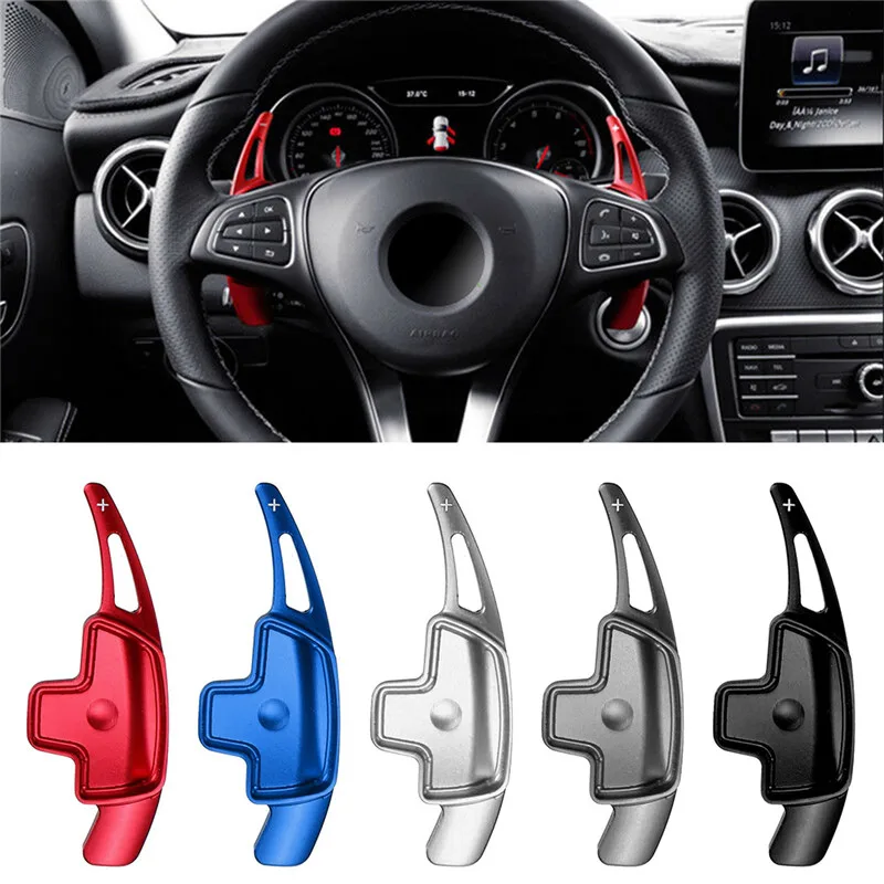 2 шт. Paddle Shifter расширительные крышки алюминиевый руль подходит для Toyota Camry/Mercedes