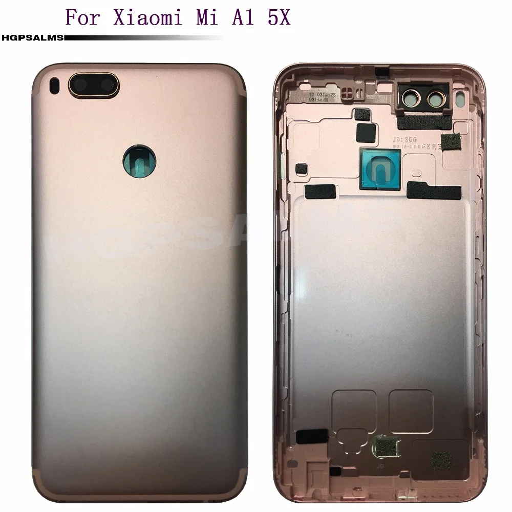 Для Xiaomi Mi A1 5X задняя крышка батарейного отсека с кнопкой громкости питания камеры