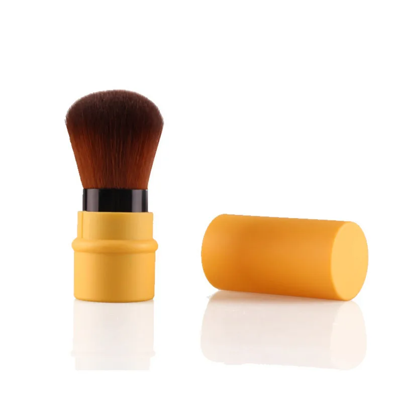 1 Piece Small Handled Retractable Makeup Brush Brand Female Cosmetic Foundation Brushes Professional Powder Face Blush | Красота и