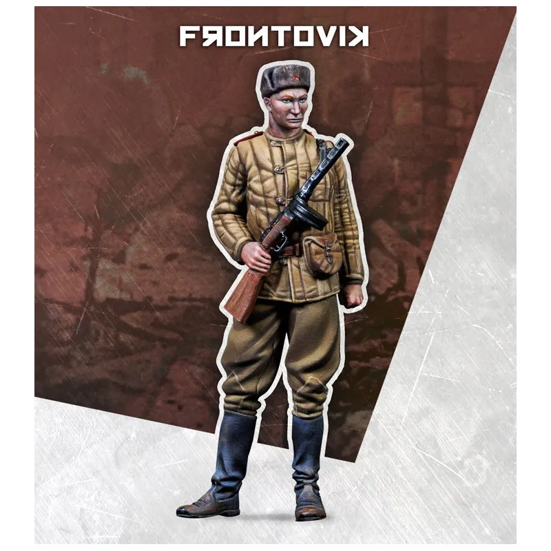 Масштаб 1/35 2 мировая война советский автомат PPSh41 Солдат Второй мировой войны