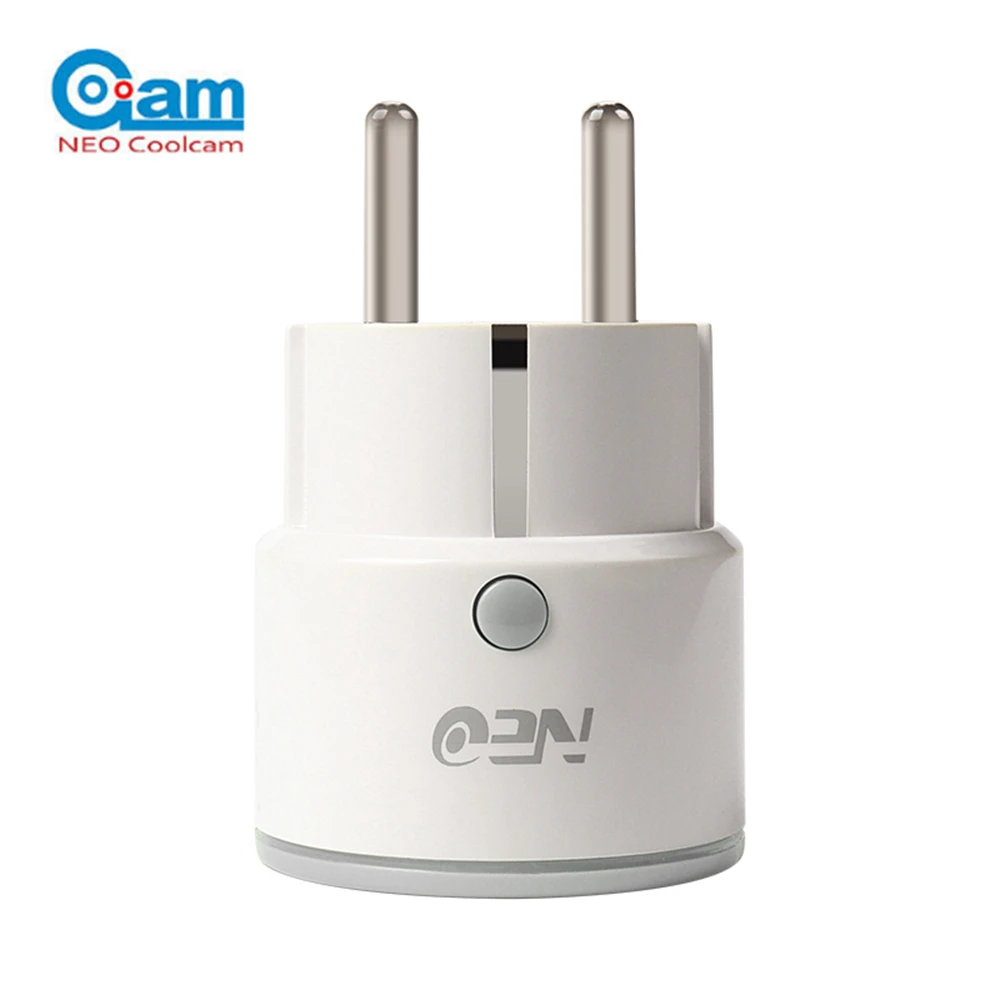 2018 NEO COOLCAM NAS WR01W SmartSocket EU Plug WiFi Mini Smar для Amazon Alexa Google Home Automation|Комплекты умного дома| |