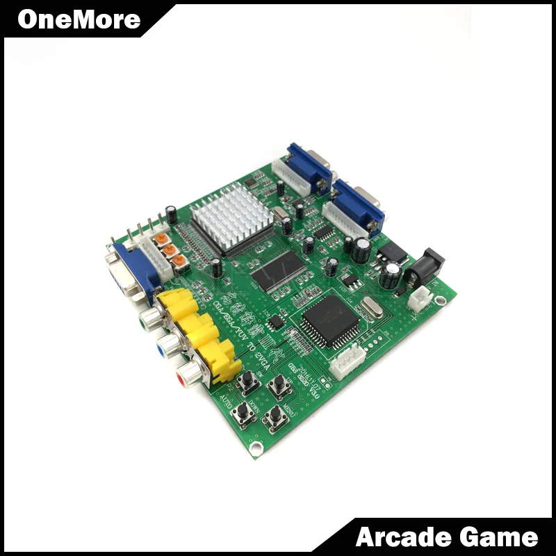 2 комплекта новый гамма CGA EGA YUV VGA HD Video Converter Совета moudle gbs 8220 |