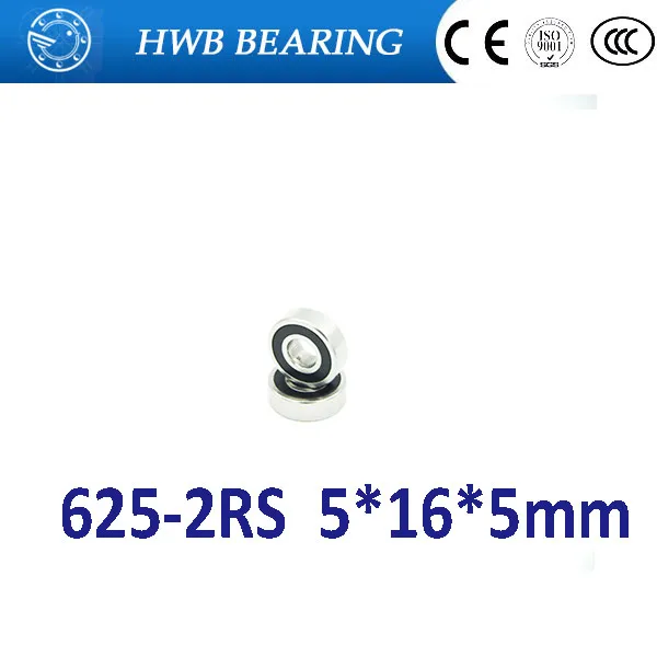 625RS 625 2RS глубокий шаровой подшипник 5x16x5 мм Миниатюрный 5*16*5 2rs|bearing bearing|bearings