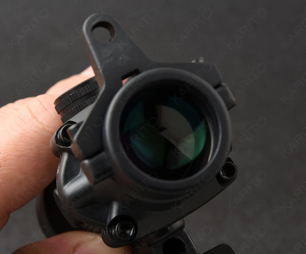 Тактический trijicon acog Стиль 4x32 винтовки прицел с Пикатинни Крепление база M2833