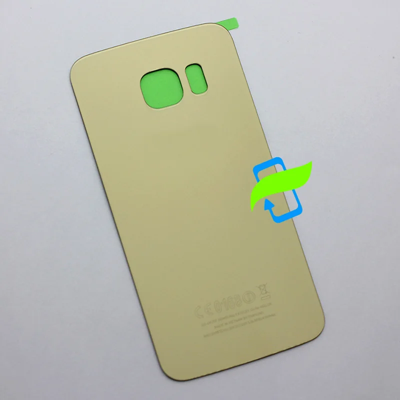 Новая задняя крышка аккумулятора Стеклянная Дверь для Samsung Galaxy S6 edge Plus G920F G925F G928F