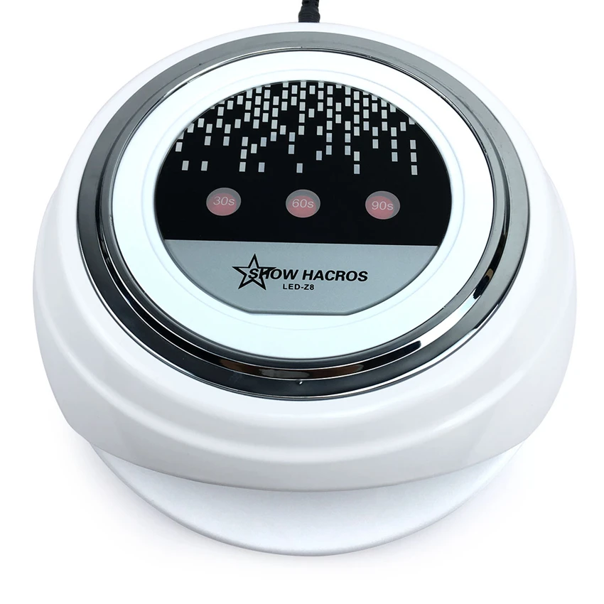 2018 Новинка 60 Вт УФ светодиодная лампа для сушки ногтей Маникюр маникюра гель лак