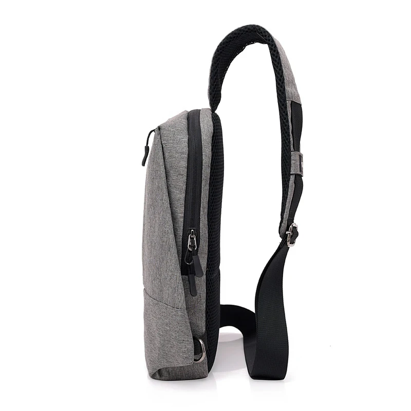 Бесплатная доставка 2019 новая модная мужская нагрудная сумка Высококачественная