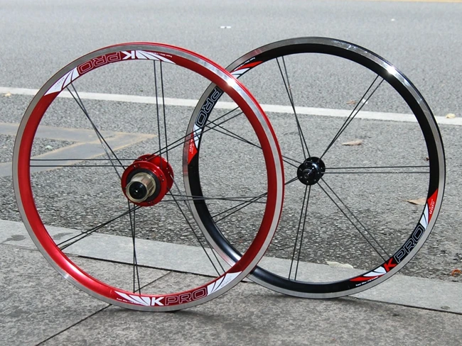 Litepro Топ уровень Starlight 20 дюймов 406 Сверхлегкий складной велосипед Wheelset колеса Bmx