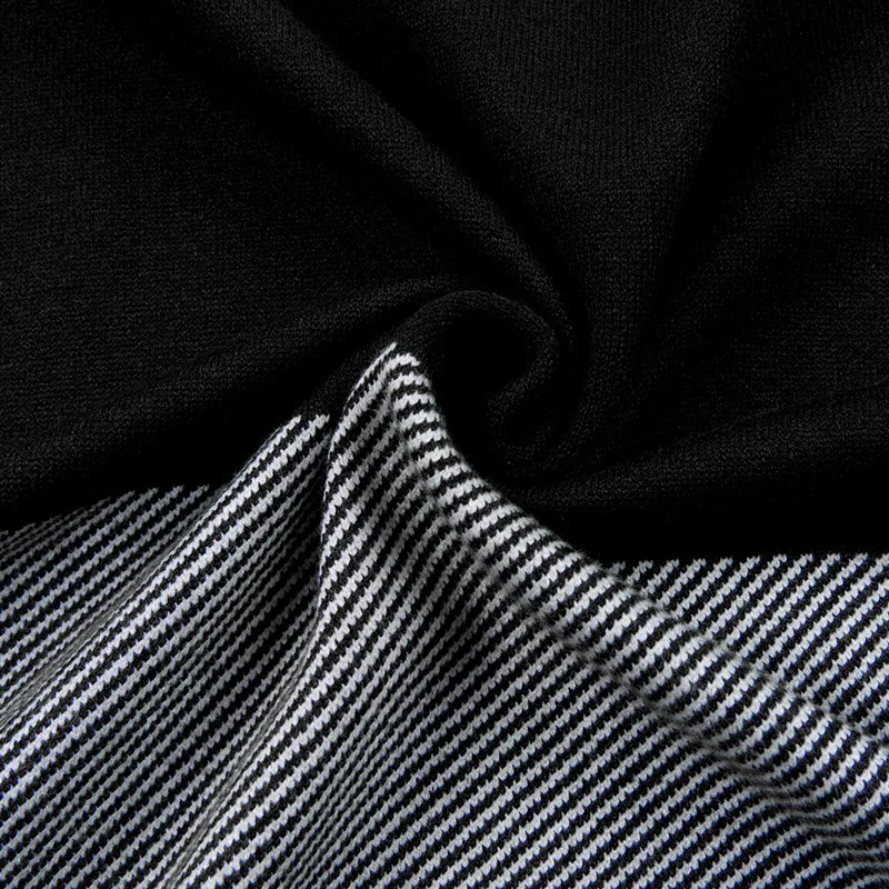 Осенние новые модные женские полосатые свободные длинные кардиганы потел V