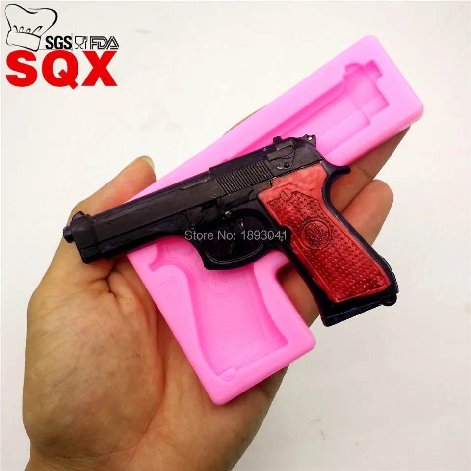 Форма для шоколадного пистолета из силикона для приготовления пищи инструменты для выпечки мороженого MR47.