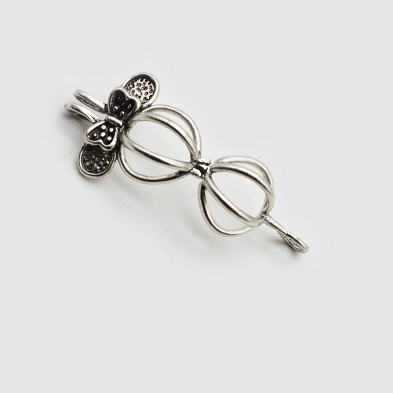 10pcs Mini Flower Lockets Eleglent Locket For Essential Oil Diffuser Necklace Charm Aromatherapy Jewelry Women XSH160 | Украшения и