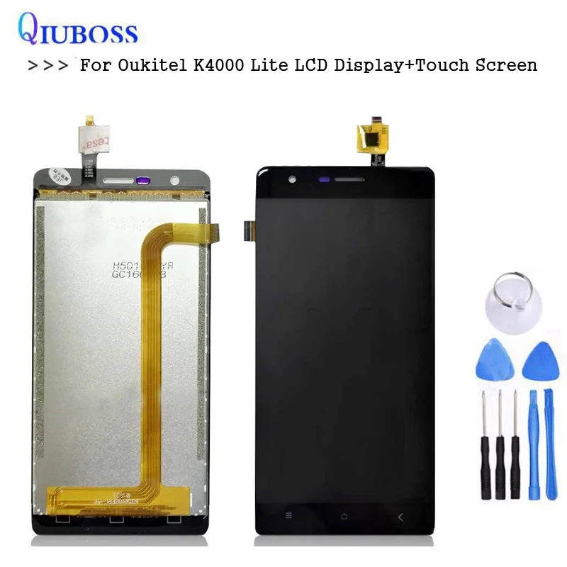 Для Oukitel K4000 Lite ЖК дисплей + сенсорный экран в сборе 100% новый цифровой для k4000 lite
