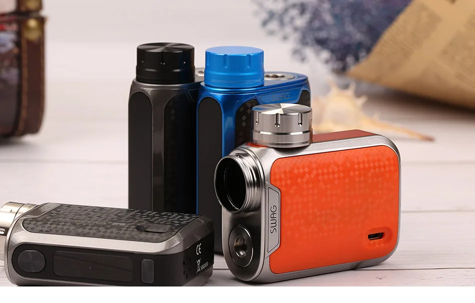 80 Вт Vaporesso Swag TC Box MOD 0,91 дюймовый экран Swag 2 Mod Fit NRG SE танк атомайзер 0-8,5 в диапазон напряжения электронная сигарета коробка мод