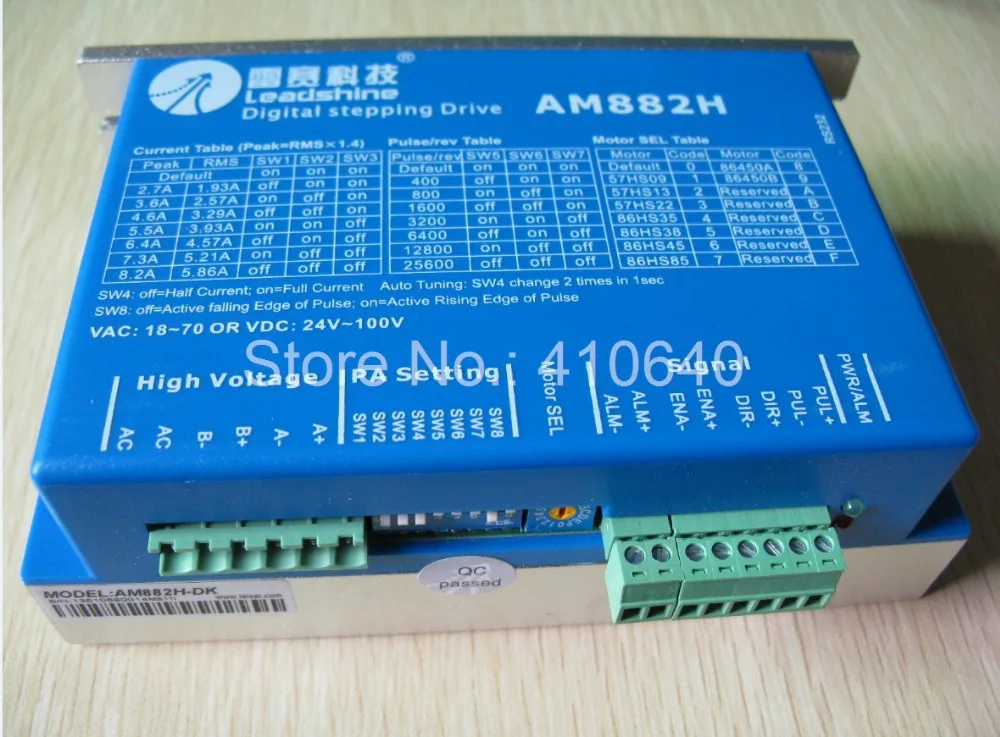 Бесплатная доставка AM882H-DK Leadshine 2 Фаза цифровой шагового привода с MAX 80 В/8.2A