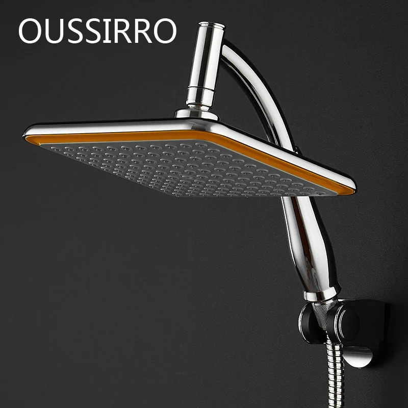 Насадка для душа квадратная ультратонкая из нержавеющей стали|shower bathroom|faucet showerrain