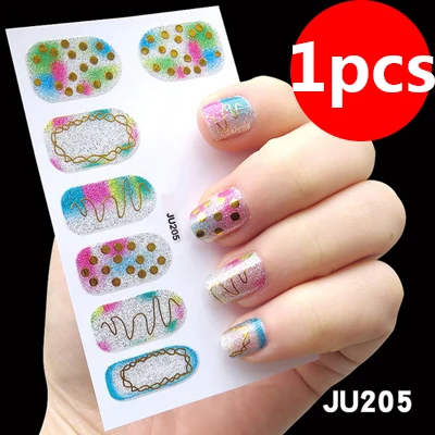 1pcs style 19 Putimi 3D стикер для ногтей, художественная водная наклейка, украшение для дизайна ногтей, металлический декор для ногтей, фольга, сделай сам, золотой металлик, дизайн для маникюра - Цвет: 1pcs style 19