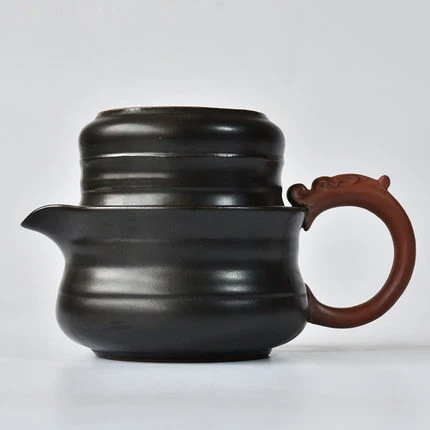 1 pot 1 cup WIZAMONY китайский чайный набор кунг-фу gaiwan Чайник чашки Керамика Чайные Наборы Чайник Пуэр посуда для напитков Путешествия Чайный набор японский - Цвет: 1 pot 1 cup