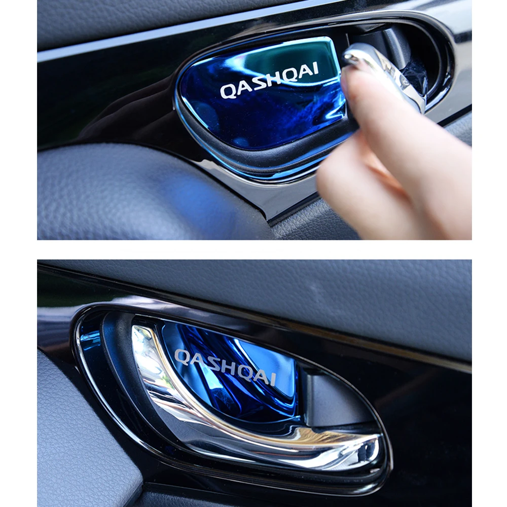 Стайлинг автомобиля крышка ручки двери отделка чаши для Nissan Qashqai 2016 Xtrail X trail 2014 до