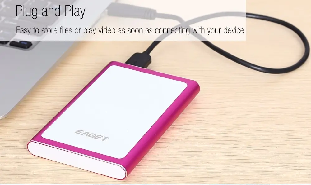 Eaget шифрование внешний жесткий диск 2 ТБ 1 ТБ HDD USB3.0 500 Гб Externo диско жесткий диск для Windows, Mac ноутбука жесткий диск настольного компьютера