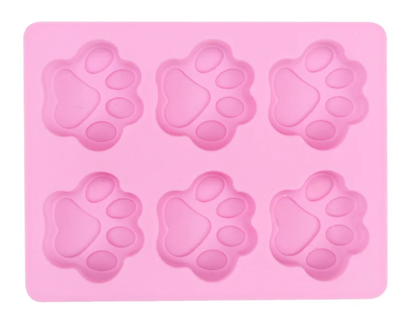 Новая Милая кошачья лапа силиконовые формы инструменты для украшения тортов из