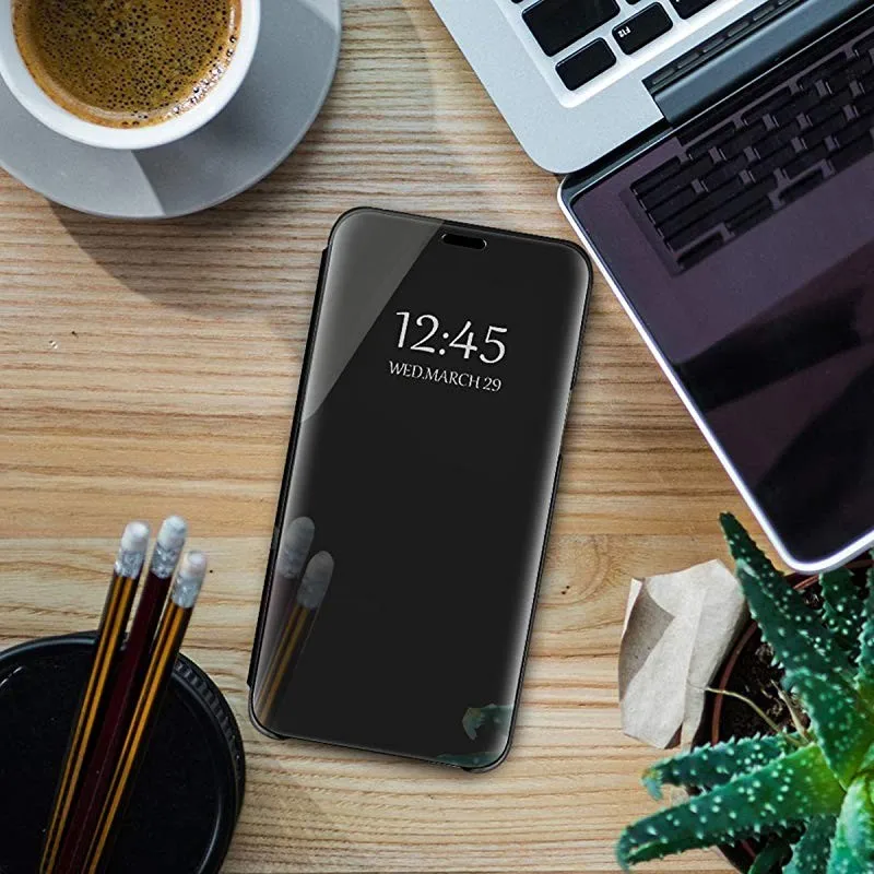 Умный чехол mi rror для Xiao mi Red mi Note 7 6 5 Pro, чехол из искусственной кожи с подставкой, флип-чехол для Xiao mi Red mi 6 5 6A Pro Plus mi A2 lite