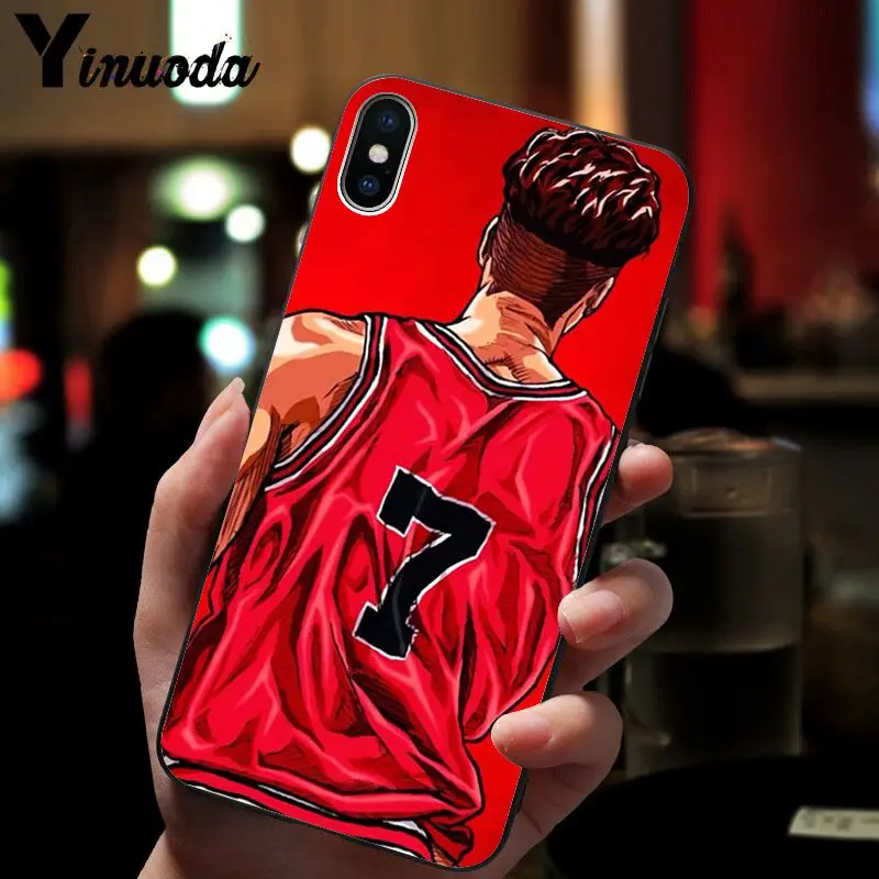 Yinuoda slam dunk Топ детальный популярный Чехол для мобильного телефона Apple iPhone 8 7 6 6S Plus X