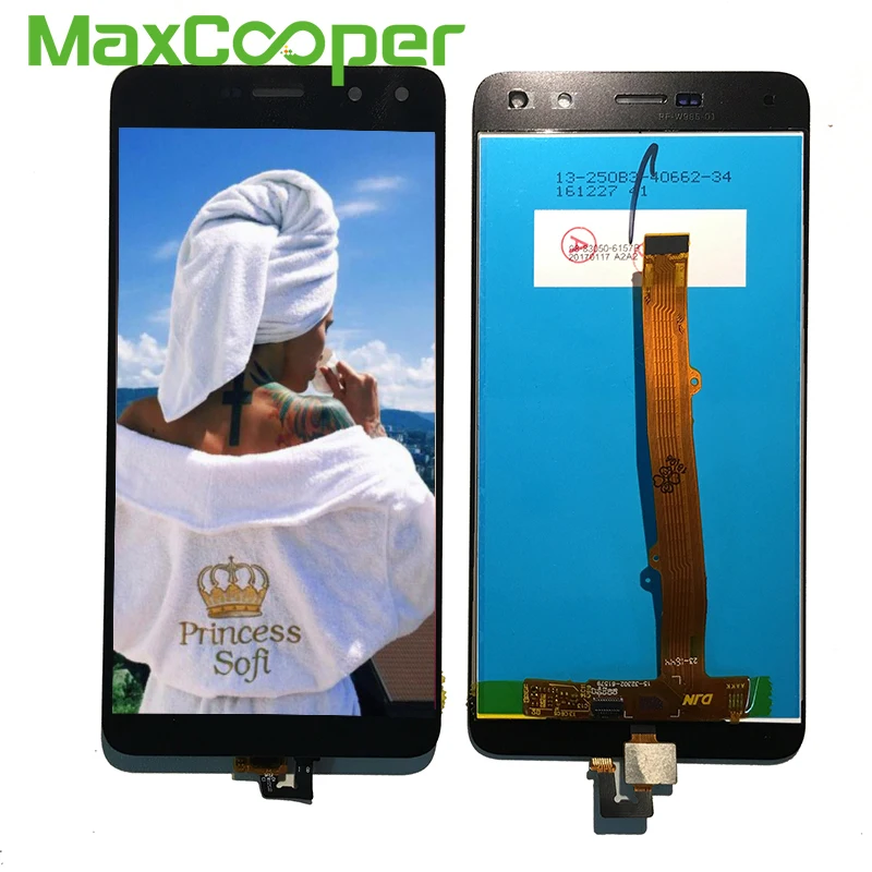 ЖК дисплей и дигитайзер сенсорного экрана для Huawei Nova Young 5 0 дюйма 4G LTE / Y6 2017 Y5 MYA L11