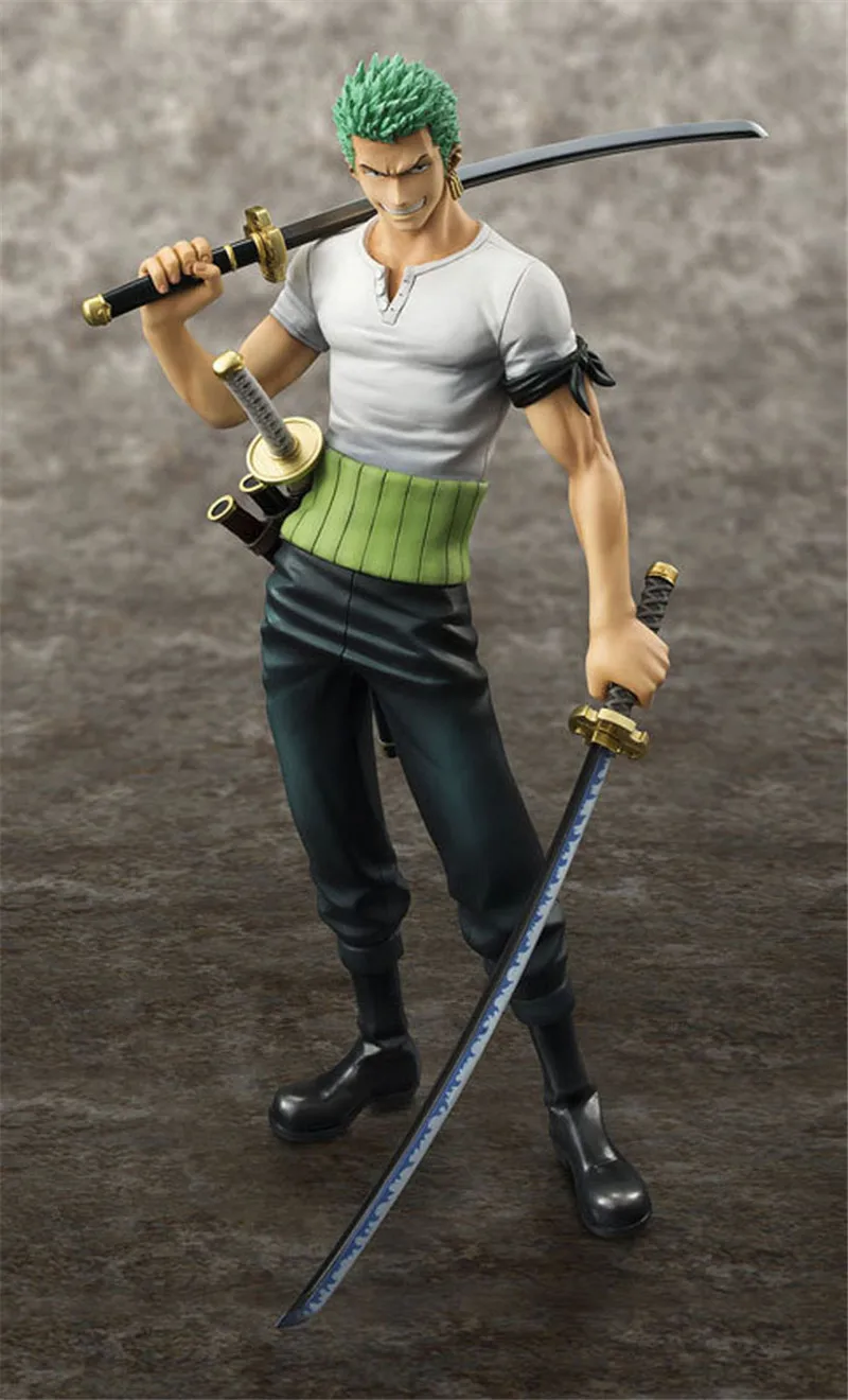 Экшн 21 см аниме One Piece Roronoa Зоро 10 летняя фигурка ПВХ 8 &quotколлекция хобби продажа