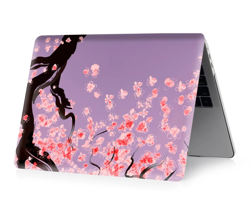 Чехол для ноутбука с цветочным принтом для Macbook Air 11 13 Pro retina 12 13 15 дюймов цвета Touch Bar New Pro 13 15 New Air 13