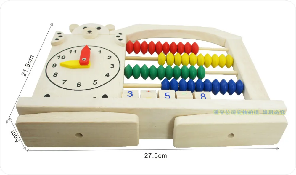 Монтессори деревянная игрушка милый медведь расчёт рамка ребенок головоломка