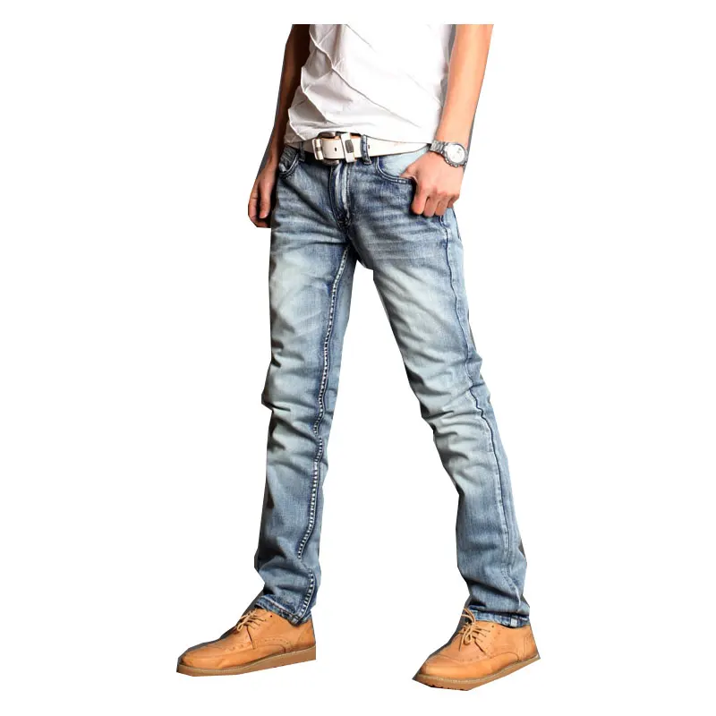 2017 брендовая модная осень Бизнес Повседневное Для мужчин 'Джинсы для женщин
