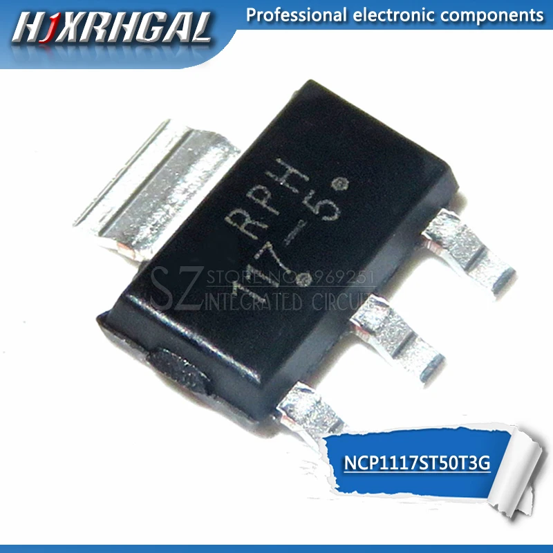 10 шт. NCP1117ST50T3G SOT 223 117 5 SOT223 NCP1117 NCP1117S новый и оригинальный HJXRHGAL|Интегральные схемы| |