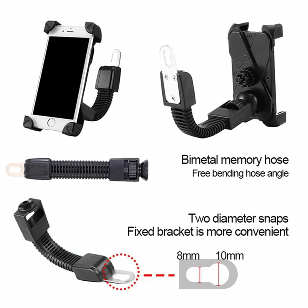 KISSCASE держатель для телефона анти скользкая ручка моторы подставка мотоцикла