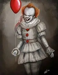 Постер из фильма It 2017 Pennywise SILK 24x36 дюймов 05|Рисование и каллиграфия| |