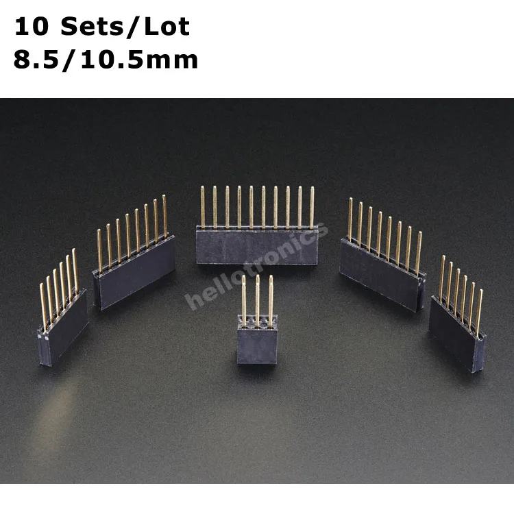 Hellotronics 10 компл./Лот Новый Размер 8 5/0 0/10 5 мм щит штабелируемые наушники для Mega 2560