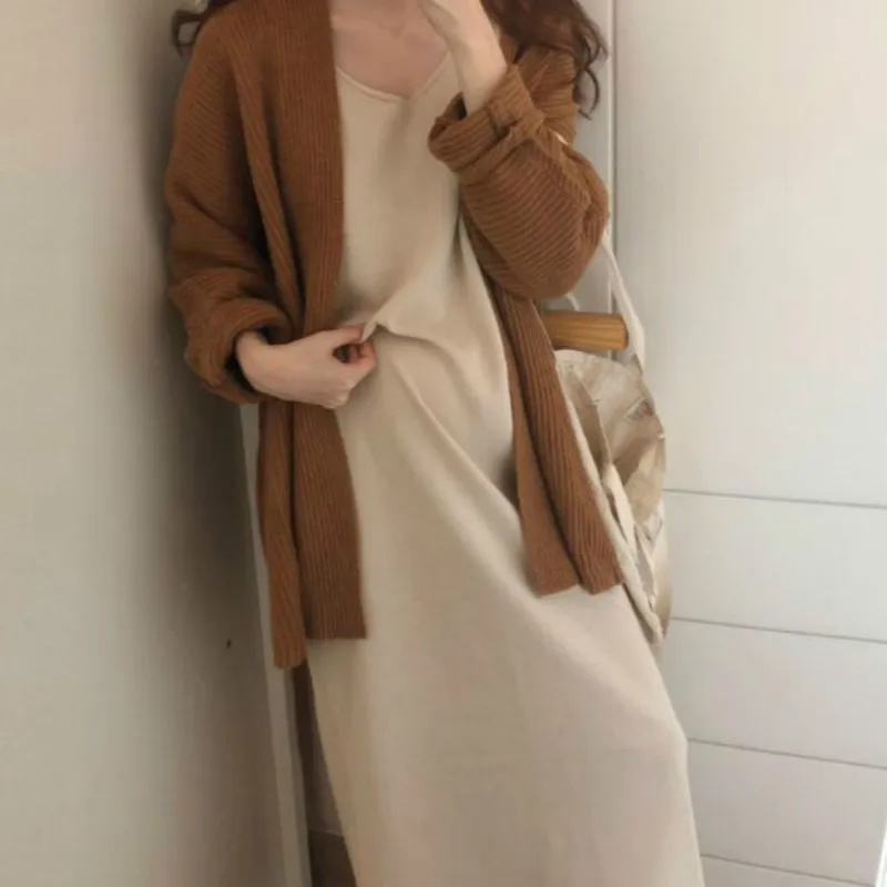 Women Autumn Winter Cardigan Sweater with Belt Female Sexy V Neck Long Sleeve Knitted Tops Exo Pull Femme Hiver Sueter Mujer |