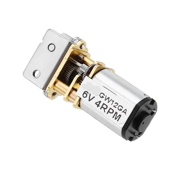 GW12GA-4 DC 6V 4rpm червячный мотор-редуктор электродвигатель | Обустройство дома
