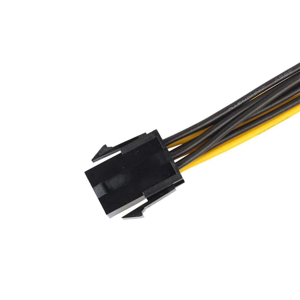 Высококачественный новый удлинитель PCI E 6 контактный для 2x6 + 2 (6 контактный/8
