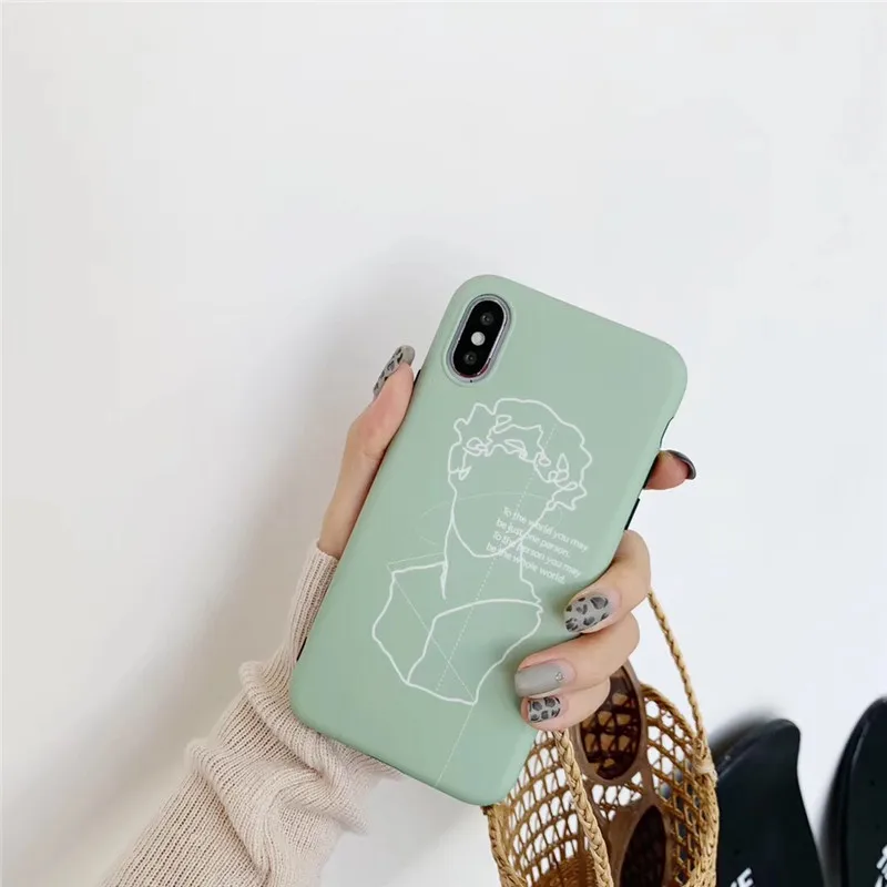 Простые линии книги по искусству символов чехол для iPhone XS Max XR X 7 плюс 8 6/S Мягкий