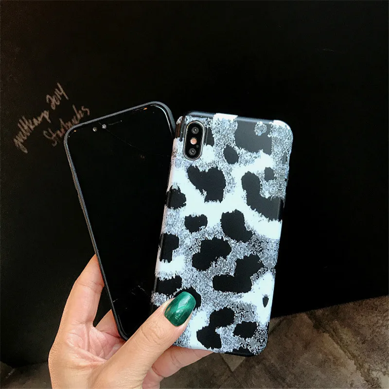 Leopard Soft Phone Case For iPhone 6 S Plus 7 7Plus Fundas Cover 8 X XS XR Max 6S Cases Coque Capinha |