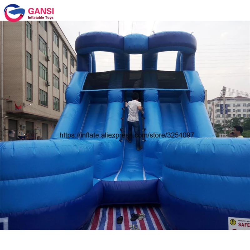 Надувная горка для прыжков на воде надувная детей и взрослых 7*5*5 2 м|jumping bouncer|slide