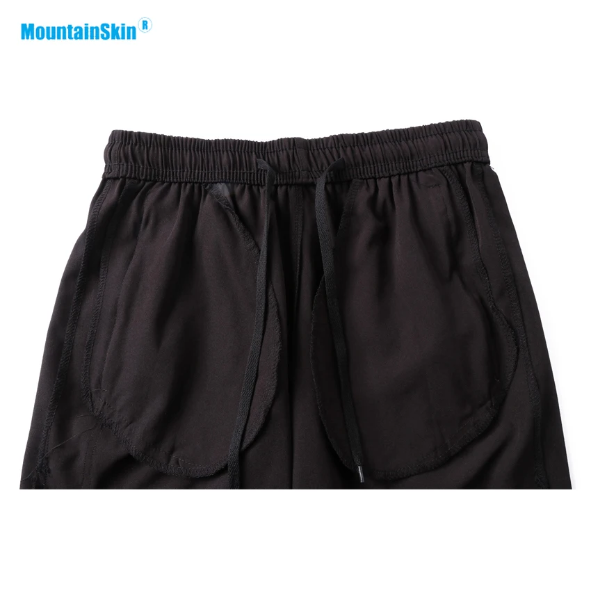 Mountainskin мужские спортивные быстросохнущие шорты дышащая Спортивная одежда для