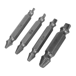 Набор инструментов для извлечения болтов NICEYARD, 4 шт.компл., для удаления поврежденных болтов, винтов сверло для извлечения