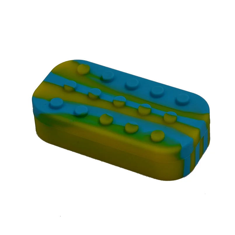 7 в 1 мульти Гладкий масло силиконовый контейнер для концентрата и антипригарное