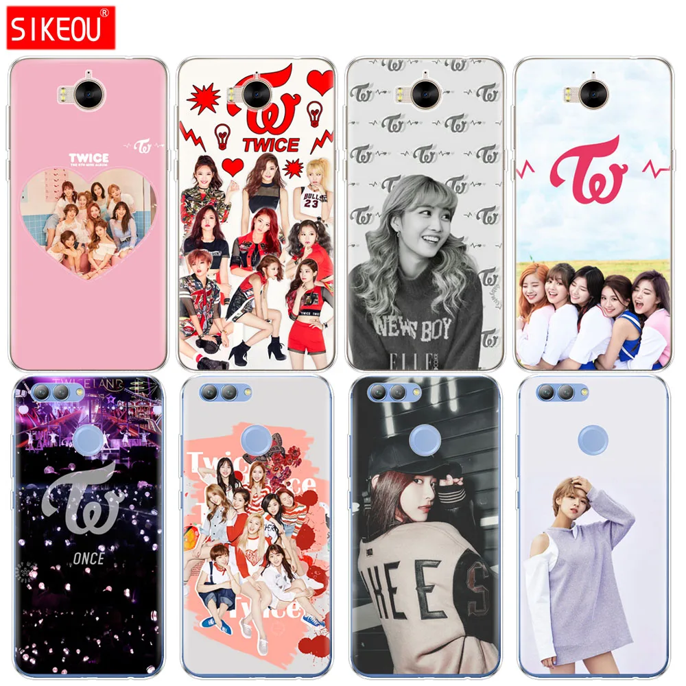 Силиконовый чехол для телефона huawei Y3 Y6 Y5 2 II 2017 nova 2s LITE plus Twice Kpop|Бамперы| |