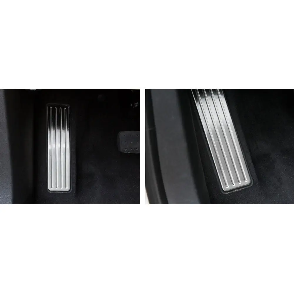 Car Driver Side Fuel Brake Left Foot Rest Pedal Plate Sticker Decor Stainless Fit For Cadillac XT5 2016 2017 Styling | Автомобили и