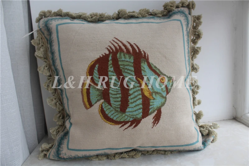 Подушка с вышивкой 15 к 20 х20 дюймов|cushion design|designer cushionsneedlepoint pillows |