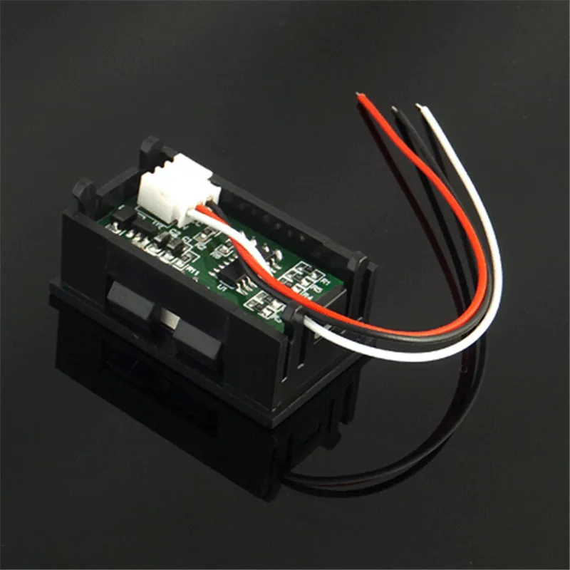 1 шт. Новинка 0 56 дюймов мини LED DC 100 в вольтметр Напряжение Вольт 3 цифровой дисплей