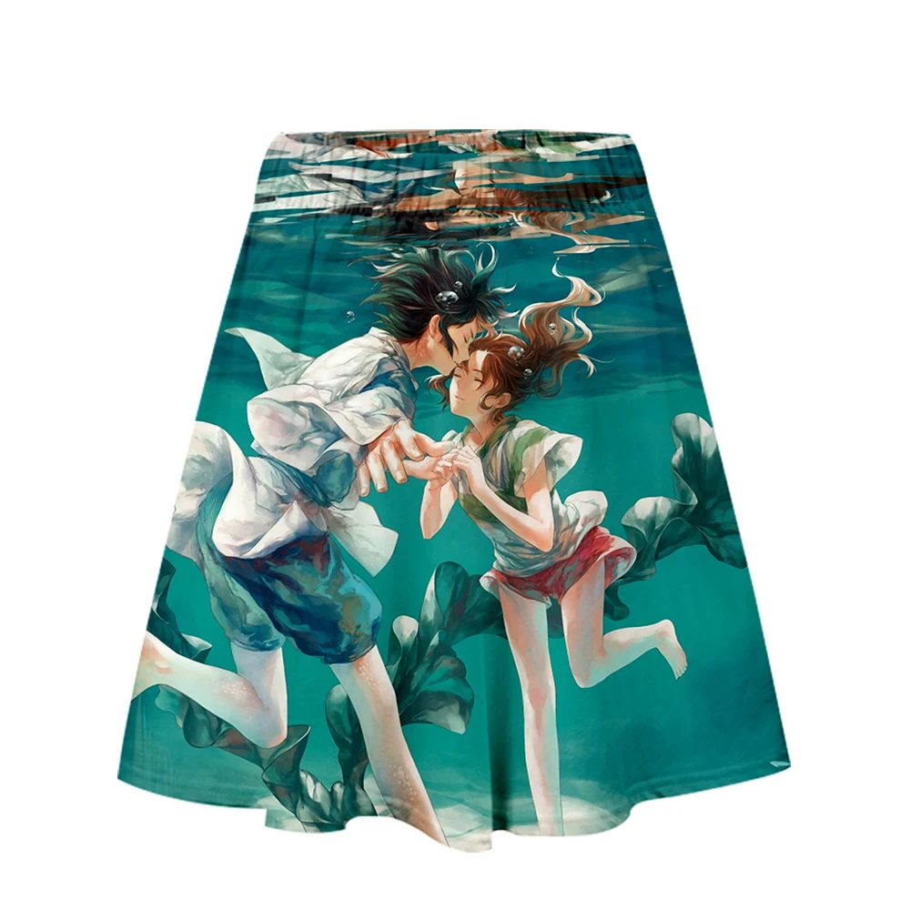 Повседневная юбка без лица в стиле Харадзюку модные костюмы для косплея