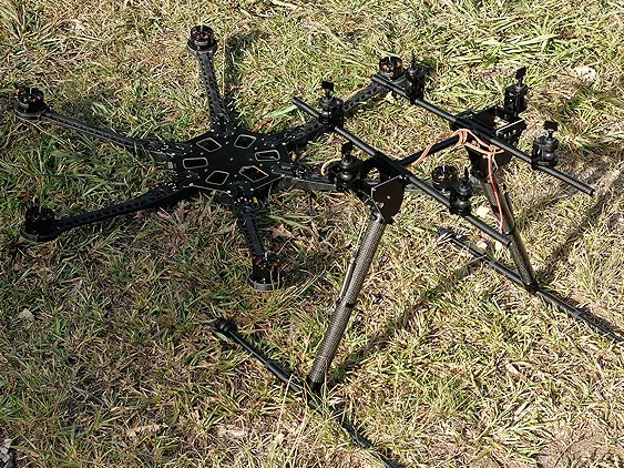 RCTIMER EVO Arm F800 R многороторная рама комплект без коробки с синим черным выдвижным
